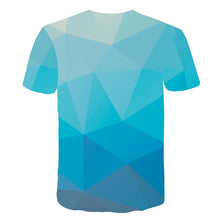 Load image into Gallery viewer, Thu Duc Tee Male 3D T-shirt Light Blue Plus Size