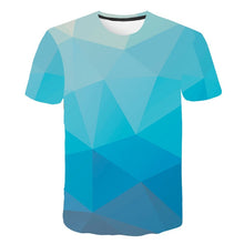 Load image into Gallery viewer, Thu Duc Tee Male 3D T-shirt Light Blue Plus Size
